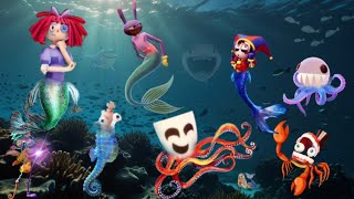 POV Jax and Pomni sea ​​creatures Animation | The Amazing Digital Circus 37