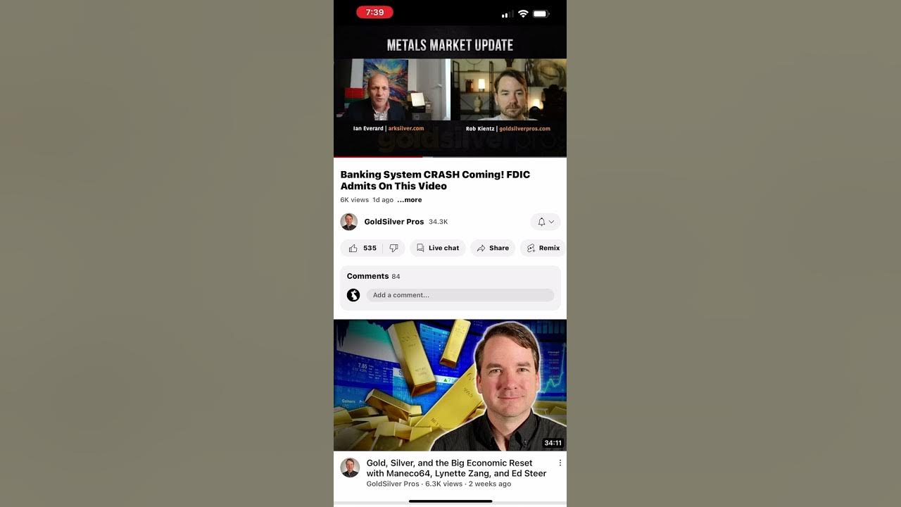 Bank closures then what??? YouTube