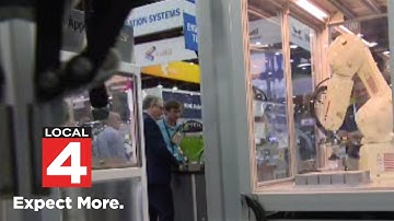 Robotics convention gives peek at future in Downtown Detroit