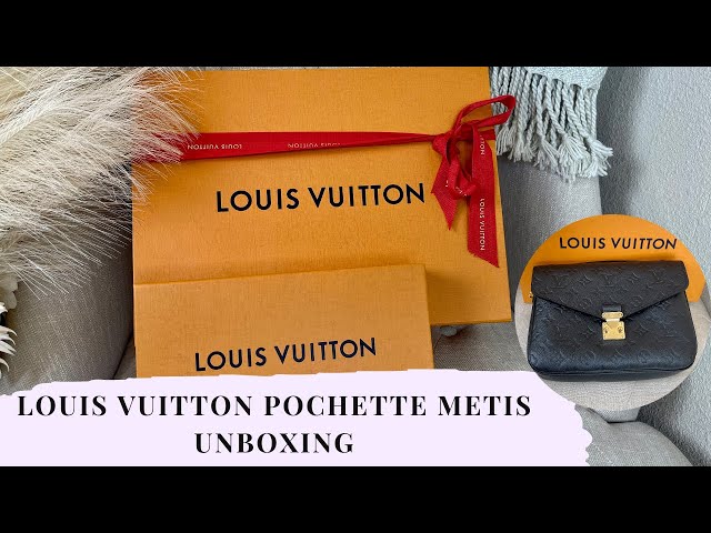 Unboxing new Louis Vuitton pochette Métis Bicolor monogram