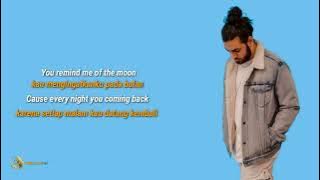 lagu lirik terjemahan, MOONLIGHT ( Ali Gatie ) semua musik🎶