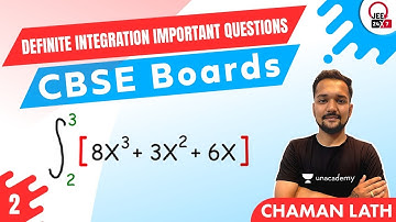 Definite Integration Important Questions Part 1 | CBSE Boards | JEE 24x7 | Chaman Lath