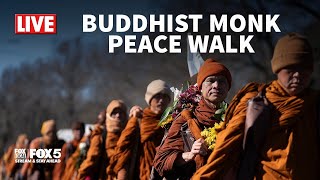 LIVE: Buddhist monks' 'Walk for Peace' in Dumfries, Virginia | FOX 5 DC