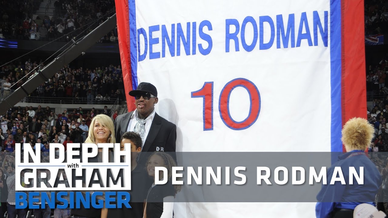 dennis rodman retired jersey