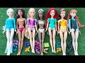Disney Princess Doll Makeover ~ DIY Miniature Ideas for Barbie Wig, Dress, Faceup, andMore! DIY