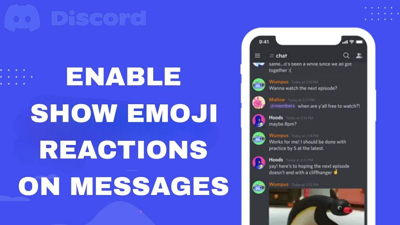 How To Enable And Turn On Show Emoji Reactions On Messages On Discord App
