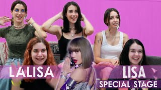 LISA (BLACKPINK) - 'LALISA' SPECIAL STAGE | Spanish college students REACTION (ENG SUB)