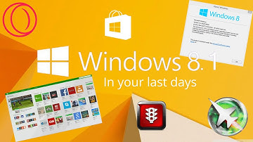 Using Windows 8.1 in its final days