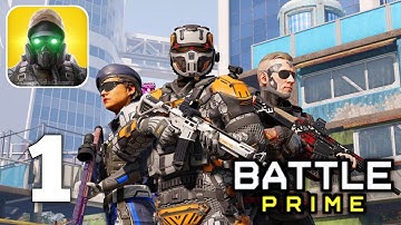 Battle Prime: Shooting games - Gameplay Walkthrough (Android iOS) part 1