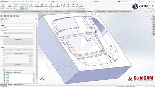 Giới thiệu tính năng HSS Parallel to curves trong SolidCAM cho người mới bắt đầu | ViHoth Solutions