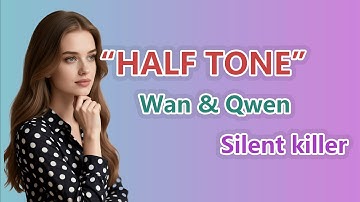 Stop Making Blurry AI Art! The "Halftone" Fix for Wan & Qwen (ComfyUI Workflow)