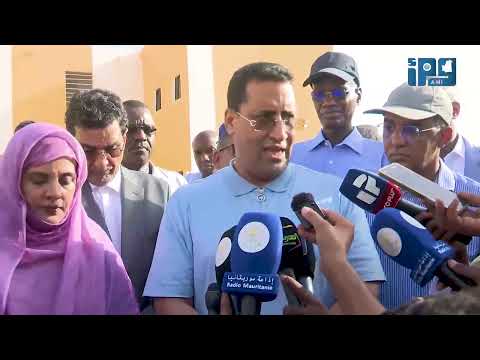 تصريح الوزير الأول عقب تفقد بعض ورش مكونات البرنامج الاستعجالي لتنمية مدينة نواكشوط