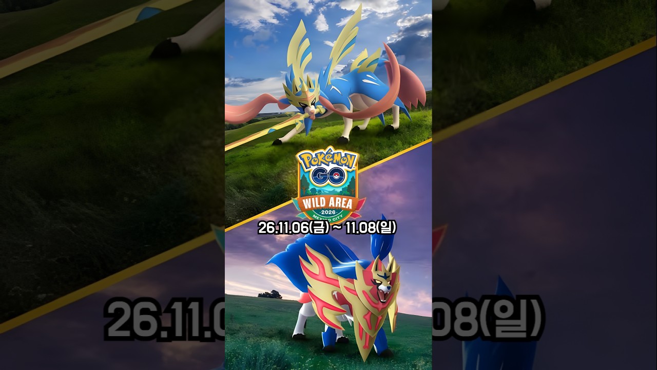 결국 수정된 검왕 방패왕 공지 #쌈밥tv #포켓몬고 #검왕 #방패왕 #2026 #pokemongo #zacian #zamazenta