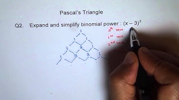 Expand Using Pascals Triangle Concept Q2