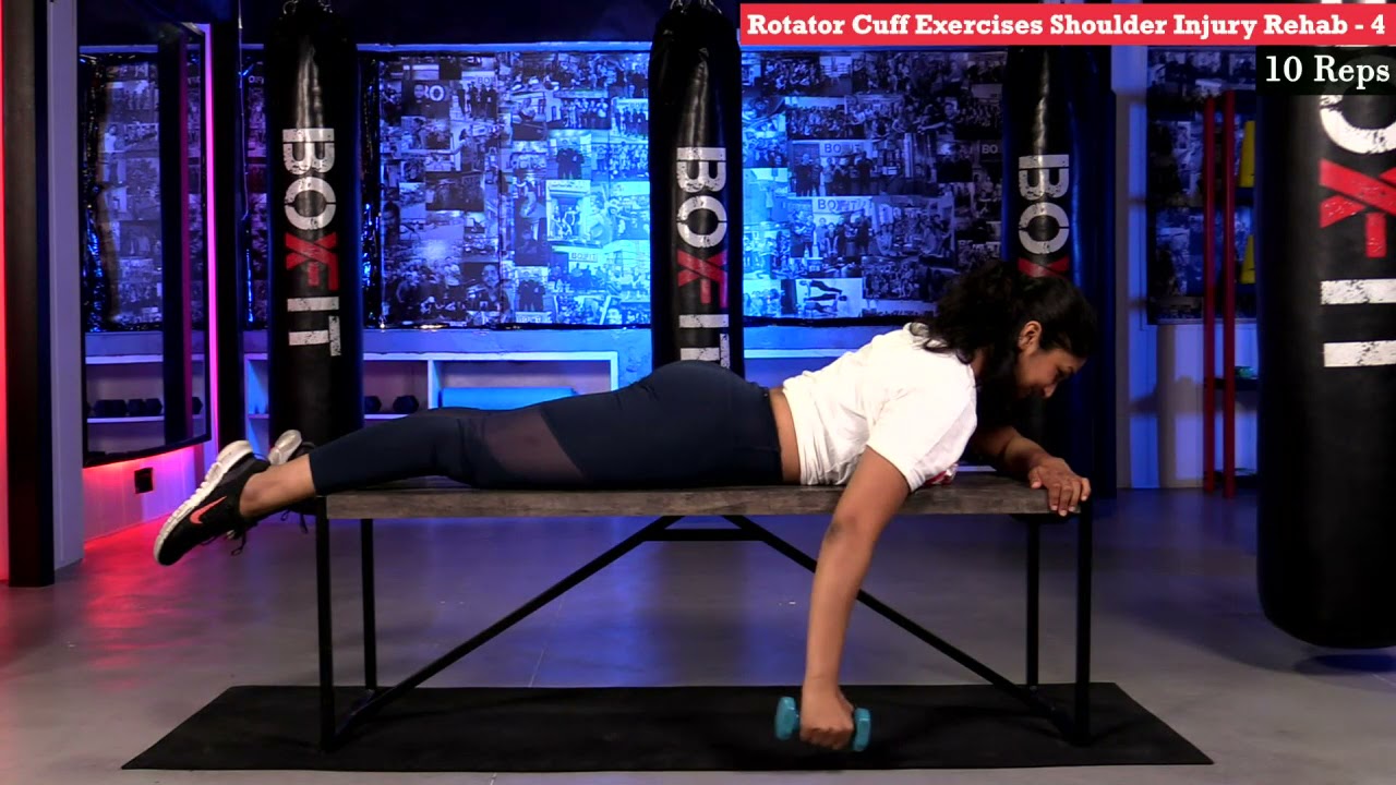 Rotator Cuff Exercises Shoulder Injury Rehab - 4 - YouTube