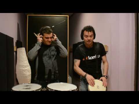 Xague grabando en Ame Estudio con A.T.Drumms Axu & Toki - YouTube