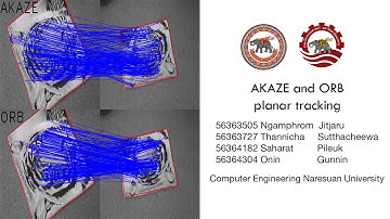 OpenCV Tutorial : AKAZE AND ORB planar tracking