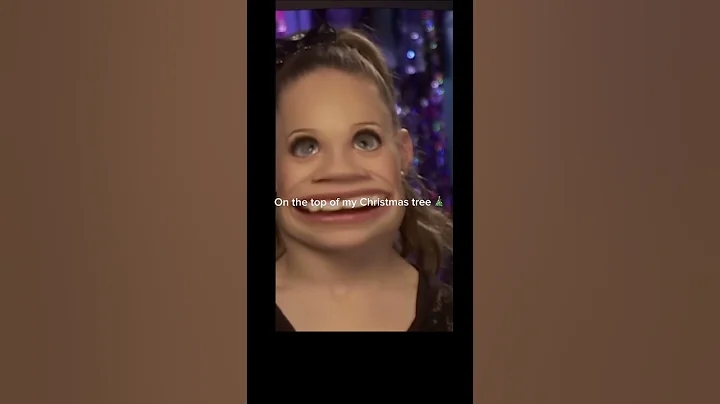 My ring on the top of my Christmas tree #maddieziegler #funny #fyp #subscribe