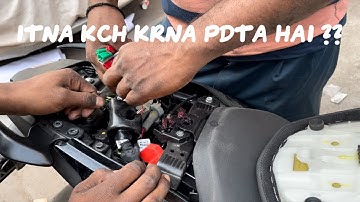 Pulsar N250 Installation Hazard flasher light||N250 indicator flasher light|| Pulsar N250 #youtube