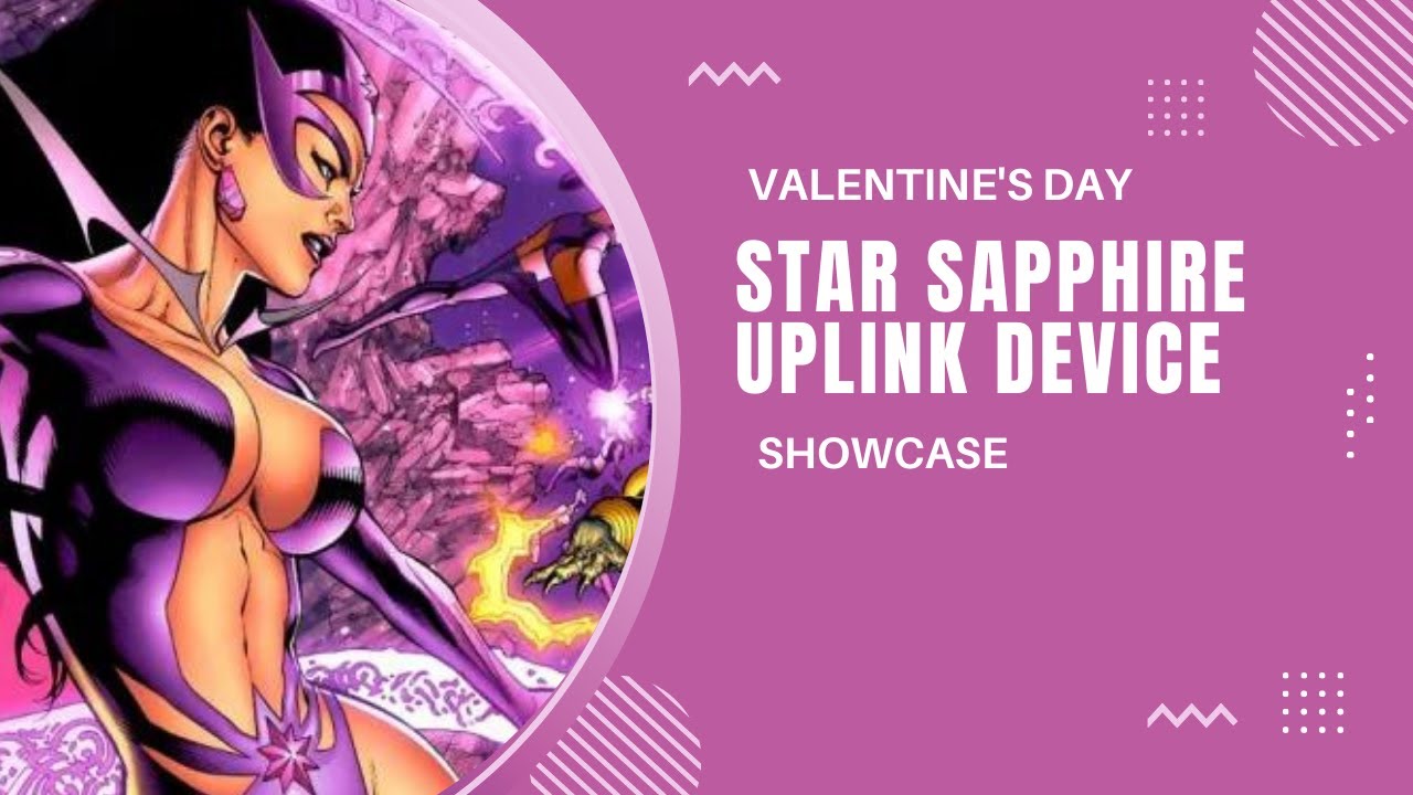 DCUO Valentine's Day Event Star Sapphire Uplink Device (Showcase