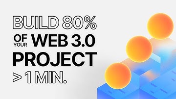Build 80% Of Your Web 3.0 Blockchain App in less than 1 min | Solidity, Smart Contracts, Crypto