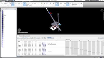 Navisworks Tutorial 12: Beginner: Creating and Attaching Multiple Object Animations for Tower Crane