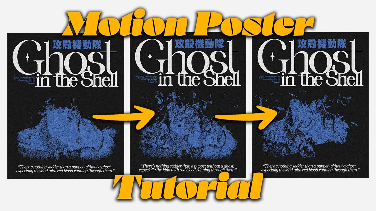 Motion Poster Tutorial using Adobe Photoshop