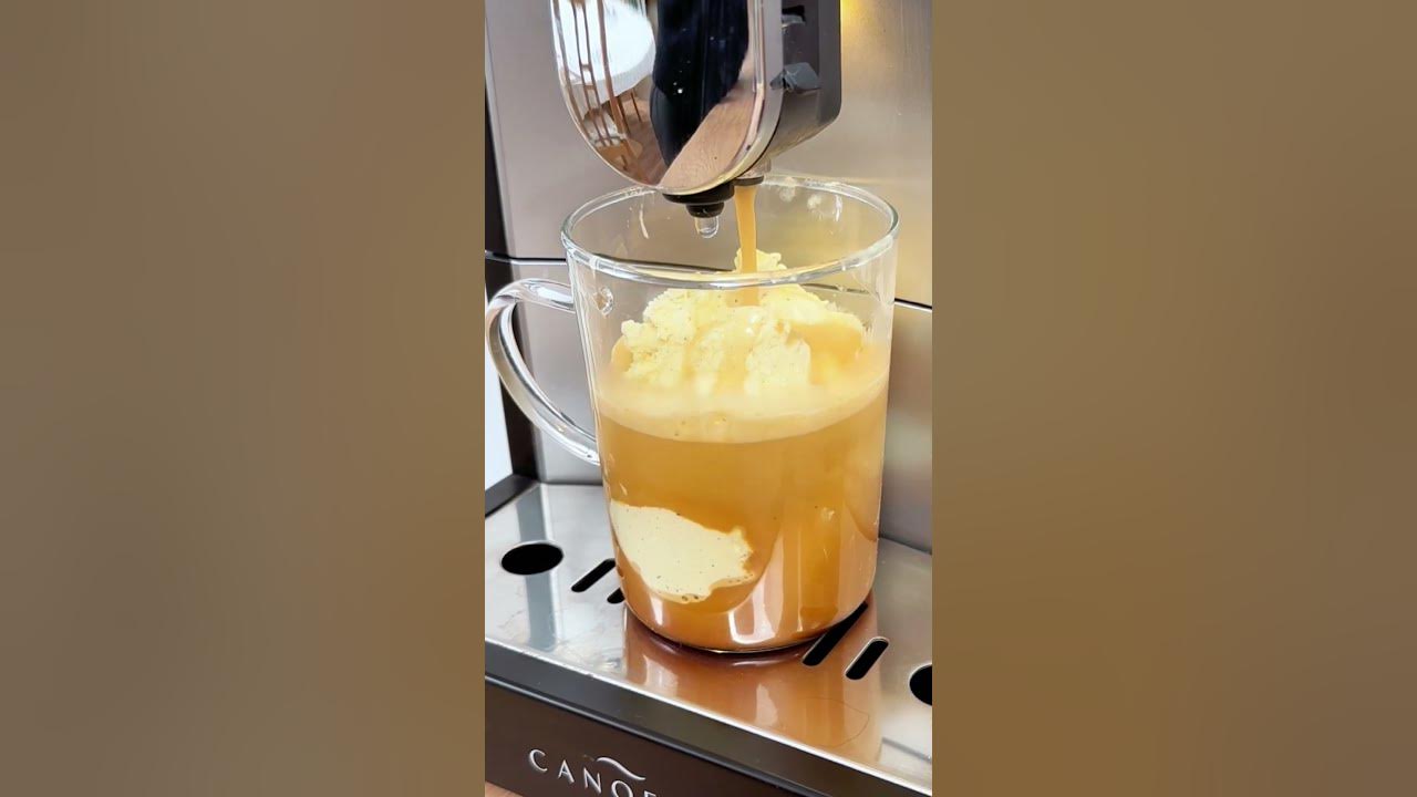 Café Affogato : quand la glace à la vanille se noie dans du café