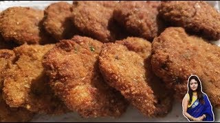 Chicken cutlet | mitro cafe cutlet | chicken cutlet Kolkata recipe | cutlet recipe - Priya