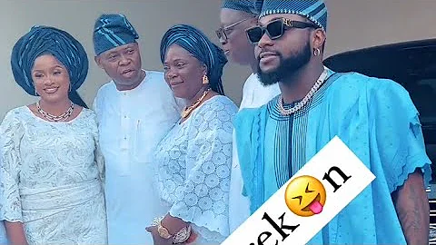 WOW 👉 THE ADORABLE MOMENT DAVIDO'S DAD ASK AFTER MRS CHIOMA ADELEKE