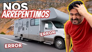 ❌  9 ERRORES de   VIVIR VIAJANDO en Motorhome después de 1 año de viaje