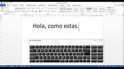 El cursor en Word