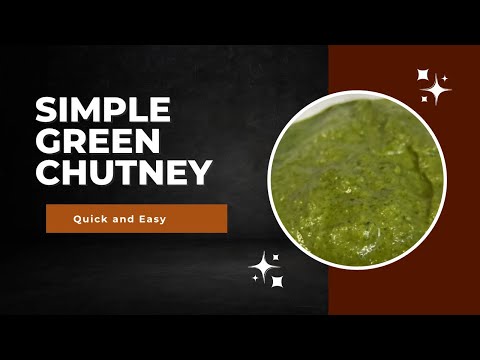 Simple Green Chutney