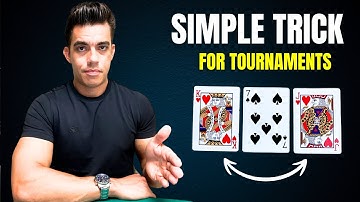 9 Tournament Poker Tips EVERY Beginner Should Know