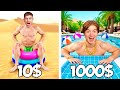 $10 vs $1000 Havuz Partileri! *BÜTÇE MÜCADELESI*