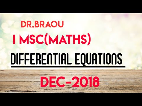 Dr.braou MSC 1st