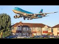 ✈️ 100 BIG PLANE TAKEOFFS and LANDINGS from UP CLOSE 🇬🇧 London Heathrow Plane Spotting [LHR/EGLL]