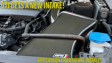 Volkswagen 2.0T (MK7) GTI APR Carbon Fiber Intake Install
