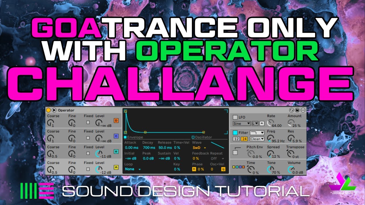 Challenge: Creating Goa Trance Track Using Only Ableton Operator (No Talking)