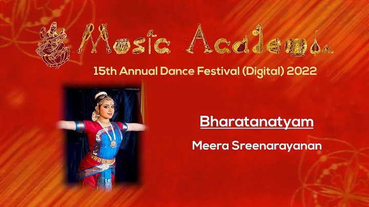 Meera Sreenarayanan - dance at The Music Academy 2...