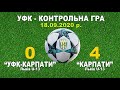 "УФК-Карпати" - "Карпати" Львів 0:4 (0:2). U-13. Товариська гра. 18.09.2020 р. Поч.18:20 год.