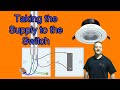 Taking the Feed (Supply) to the Switch & 2 Way and Intermediate Switching of a Lighting Circuit