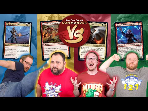 Commander VS #225: Wyleth VS Jeska & Rograkh VS Averna VS Toggo & Armix | MTG Gameplay