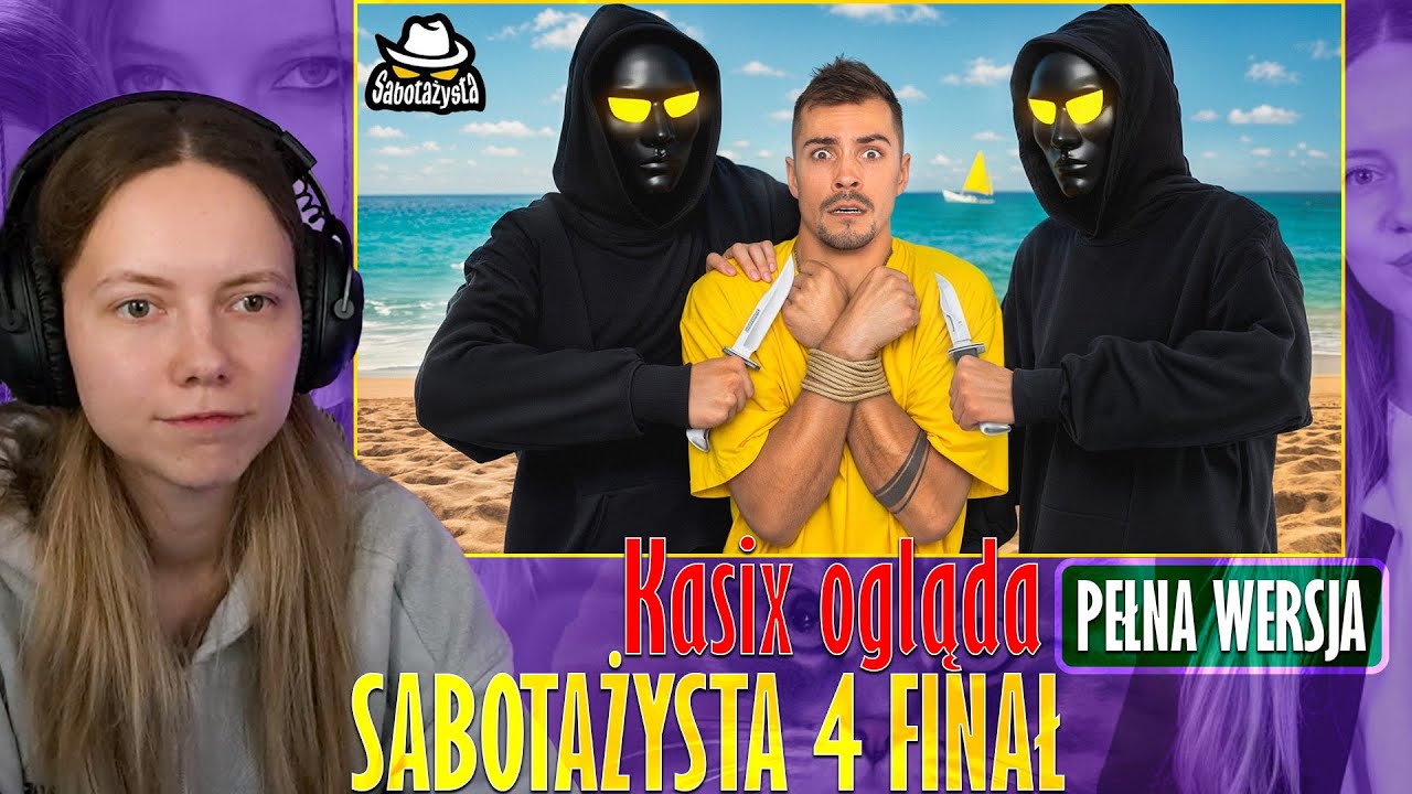 Kasix ogląda FINAŁ! POZNAJCIE SABOTAŻYSTÓW! SABOTAŻYSTA 4 odc.8