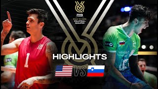 🇺🇸 USA vs. 🇸🇮 SLO - Highlights | Men's OQT 2023