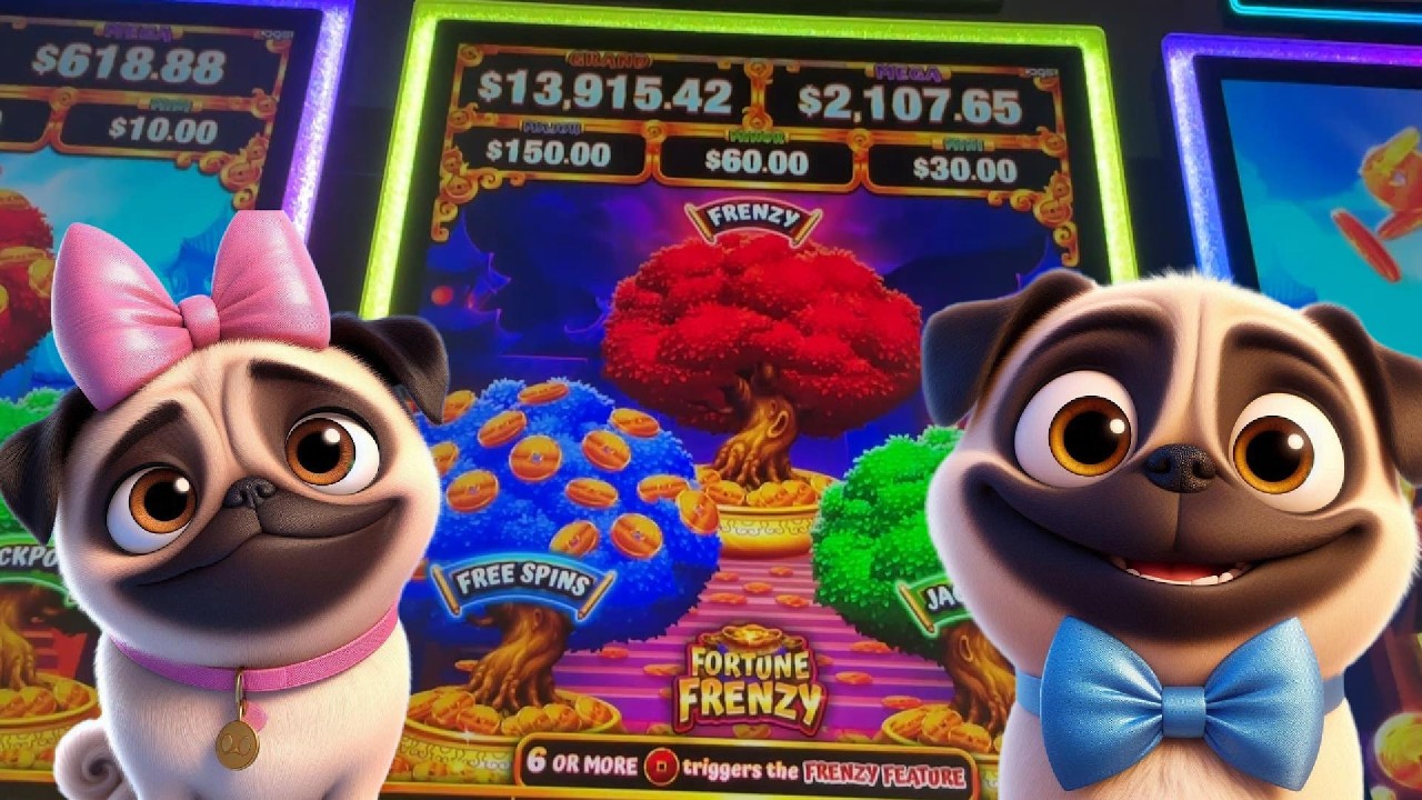 Этот милый кролик подарил нам джекпоты и безумные выигрыши! Игровой автомат Fortune Frenzy | Gamb...