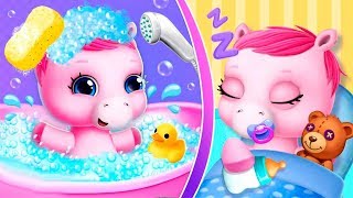 Играю и ухаживаю за милыми единорожками в игре Baby Pony Sisters Играю и ухаживаю за милыми единорожками в игре Baby Pony Sisters