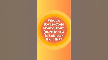 👉 Boyce-Codd Normal Form (BCNF) vs 3NF | Simplest Explanation 👩‍💻📚 #shorts #databaseconcepts #mysql