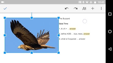 Image Editing, Header and Footer in Google Docs Mobile Android