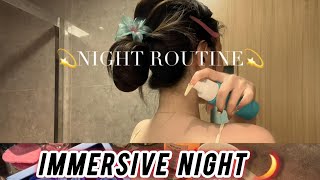 Immersive Haircare Skincare Routine Korean Skincare Vlog